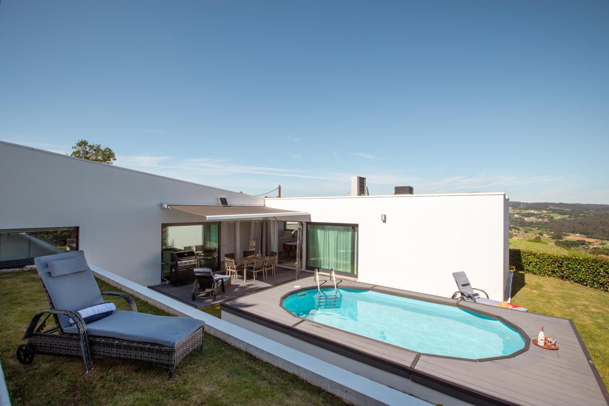Villa Con Piscina Y Jardin, Santiago De Compostela Teo Εξωτερικό φωτογραφία