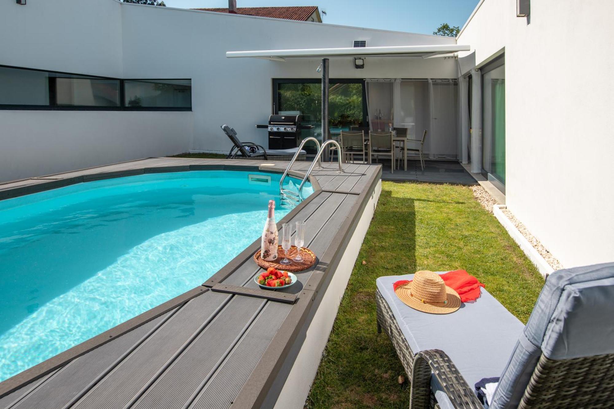Villa Con Piscina Y Jardin, Santiago De Compostela Teo Εξωτερικό φωτογραφία
