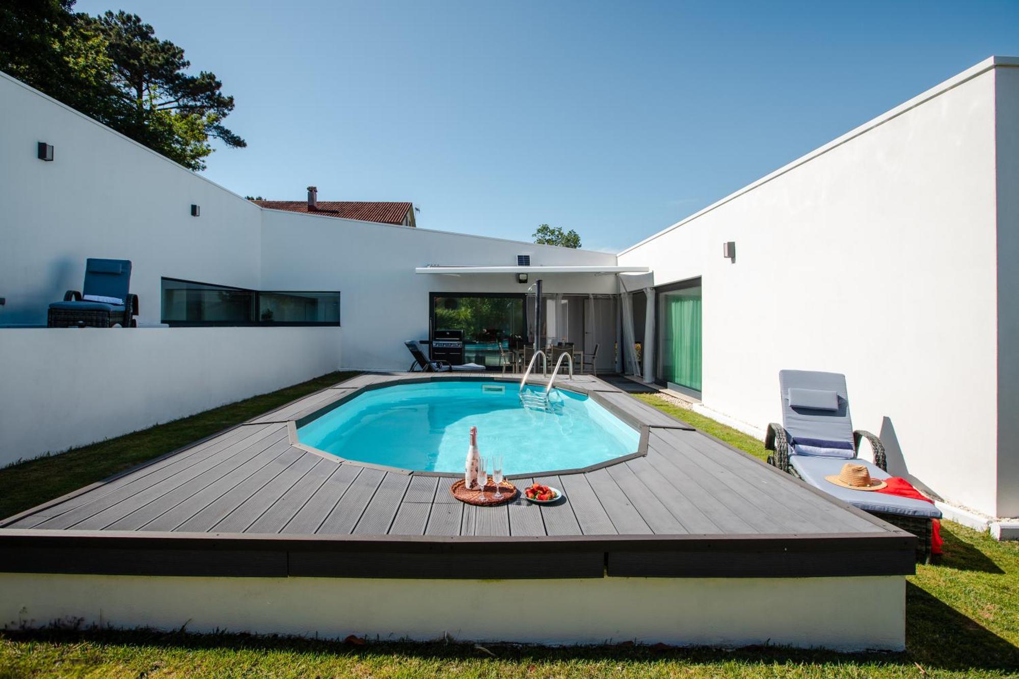 Villa Con Piscina Y Jardin, Santiago De Compostela Teo Εξωτερικό φωτογραφία