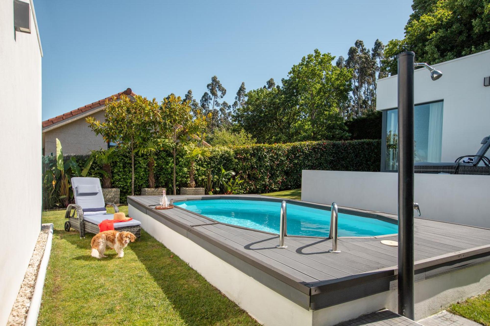 Villa Con Piscina Y Jardin, Santiago De Compostela Teo Εξωτερικό φωτογραφία